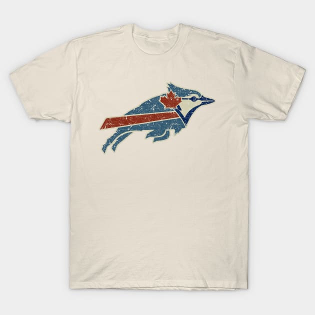 VINTAGE BUFFALO BLUE JAYS T-Shirt by gundalaheros